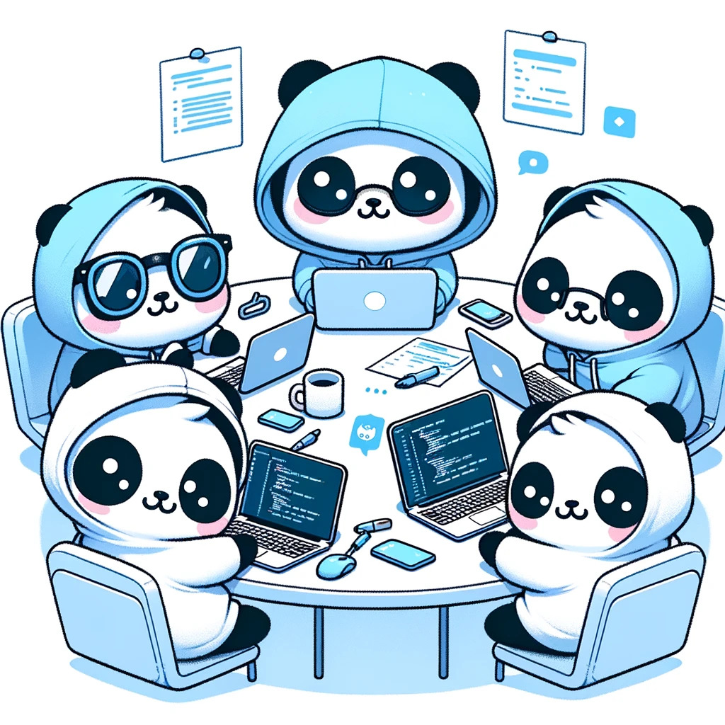 pandas coolaborating